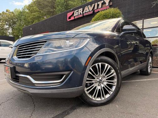 MIDNIGHT SAPPHIRE BLUE MET 2017 Lincoln MKX Reserve