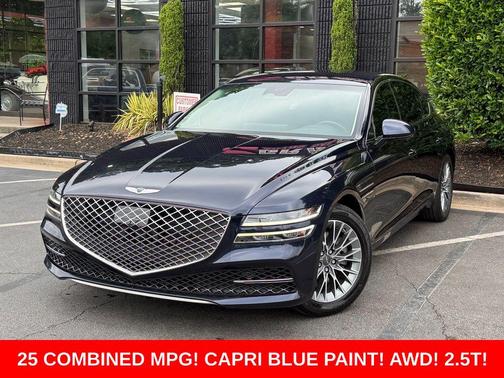 Capri Blue 2023 Genesis G80 2.5T AWD