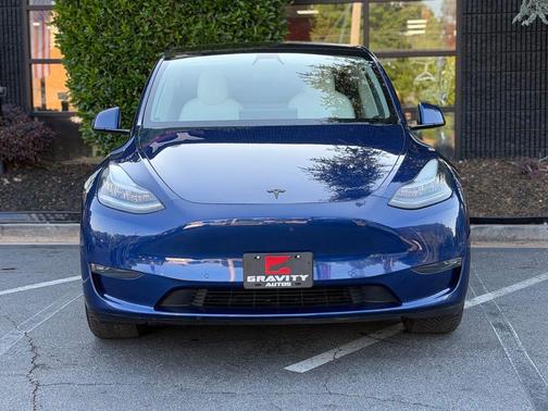 Deep Blue Metallic 2020 Tesla Model Y Long Range Dual Motor All-Wheel Drive