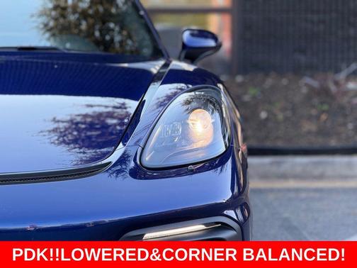 Blue 2023 Porsche 718 Cayman GT4