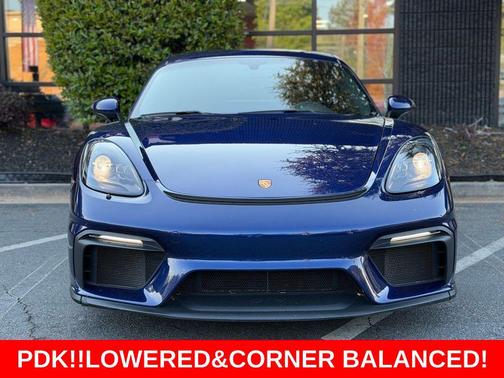 Blue 2023 Porsche 718 Cayman GT4