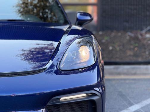 Blue 2023 Porsche 718 Cayman GT4