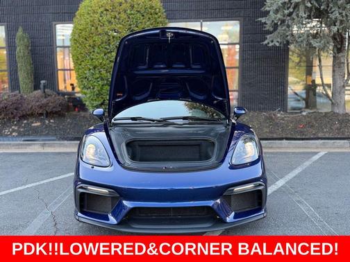 Blue 2023 Porsche 718 Cayman GT4