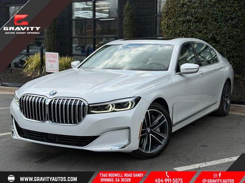 Mineral White Metallic 2022 BMW 750 i xDrive