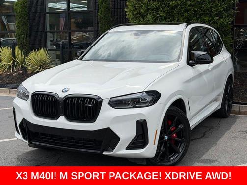 Alpine White 2024 BMW X3 M40i