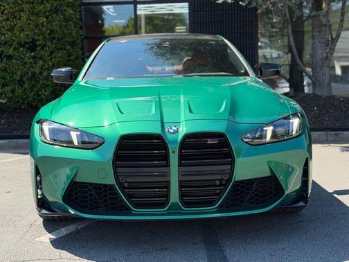 Isle of Man Green Metallic 2025 BMW M4 Competition xDrive