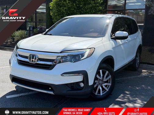 Platinum White Pearl 2020 Honda Pilot AWD EX-L