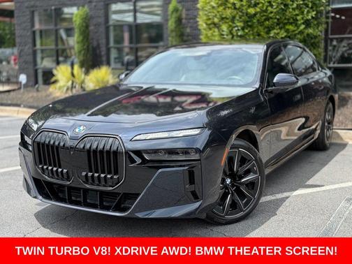 Carbon Black Metallic 2024 BMW 760 xDrive