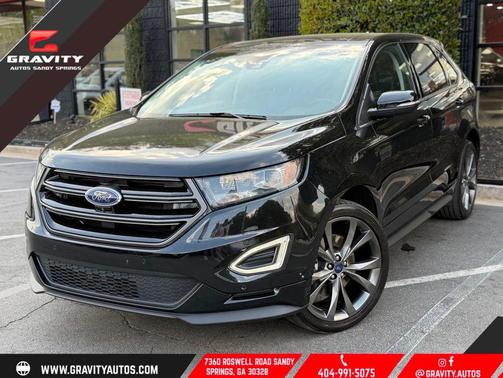 SHADOW BLACK 2016 Ford Edge Sport