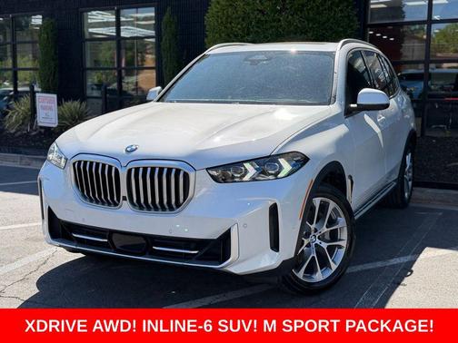 White Metallic 2025 BMW X5 xDrive40i