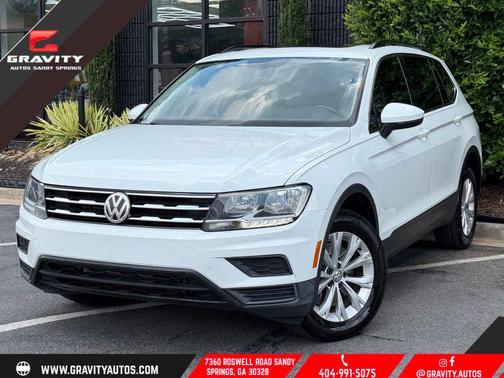 Pure White 2019 Volkswagen Tiguan 2.0T SE