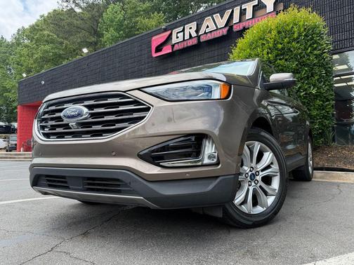 STONE GRAY METALLIC 2019 Ford Edge Titanium
