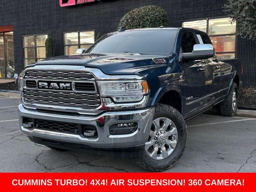 Patriot Blue Pearlcoat 2022 RAM 2500 Limited Crew Cab 4x4 8' Box