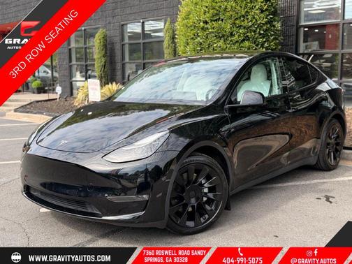 Solid Black 2023 Tesla Model Y Long Range Dual Motor All-Wheel Drive
