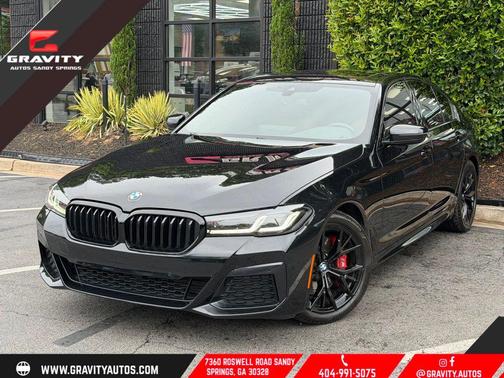 Black Sapphire Metallic 2022 BMW 530 i