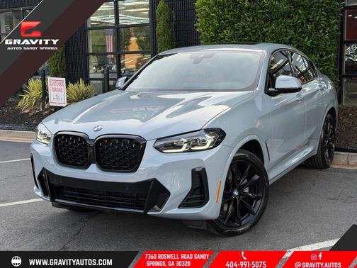 Brooklyn Grey Metallic 2024 BMW X4 xDrive30i
