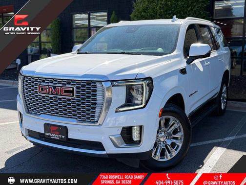 Summit White 2023 GMC Yukon Denali