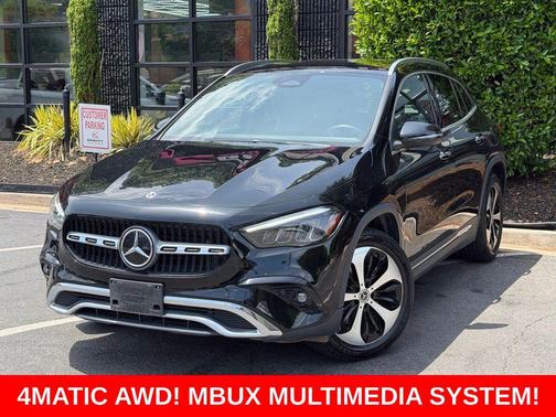 Night Black 2025 Mercedes-Benz GLA 250 4MATIC