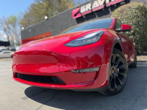 Red Multi-Coat 2020 Tesla Model Y Long Range Dual Motor All-Wheel Drive