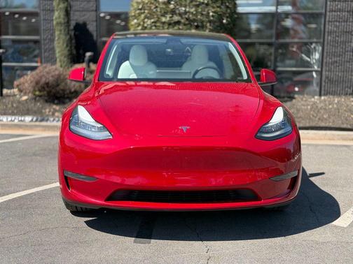 Red Multi-Coat 2020 Tesla Model Y Long Range Dual Motor All-Wheel Drive