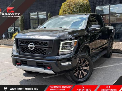 Super Black 2020 Nissan Titan PRO-4X
