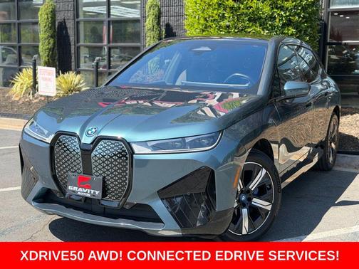 Blue Ridge Mountain Metallic 2023 BMW iX xDrive50
