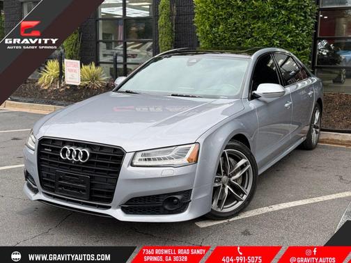 Silver Metallic 2017 Audi A8 L 3.0T