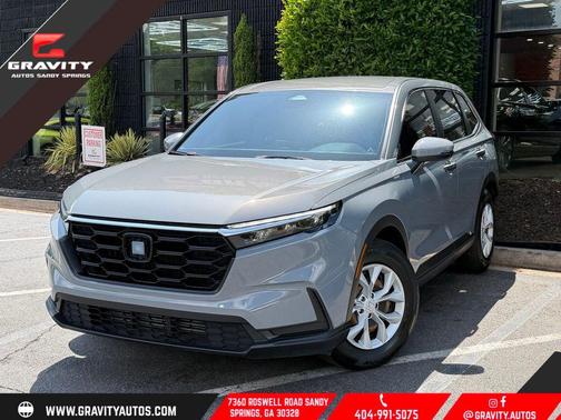 Gray 2025 Honda CR-V LX 2WD
