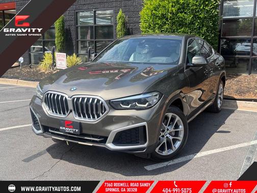 Manhattan Green Metallic 2023 BMW X6 xDrive40i