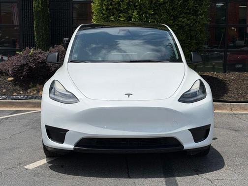 Pearl White Multi-Coat 2021 Tesla Model Y Long Range Dual Motor All-Wheel Drive