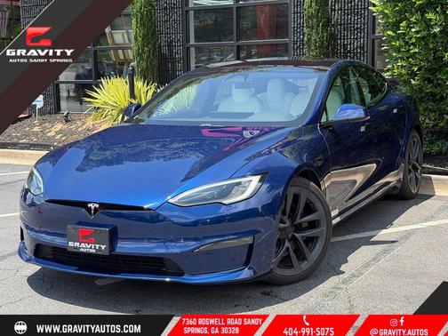 Deep Blue Metallic 2023 Tesla Model S Standard Range