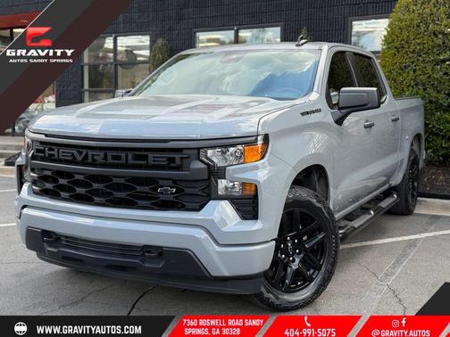 Slate Gray Metallic 2024 Chevrolet Silverado 1500 Custom