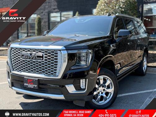 Onyx Black 2023 GMC Yukon XL Denali