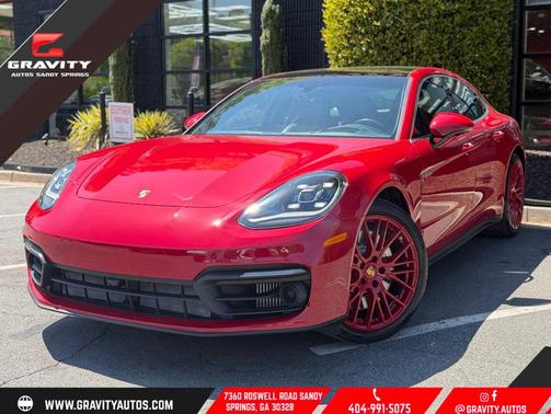 Red 2023 Porsche Panamera 4S