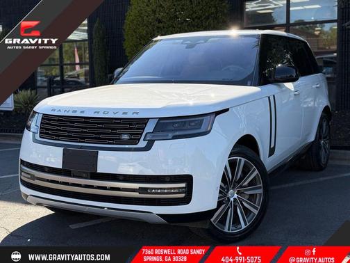 White 2023 Land Rover Range Rover P440e SE