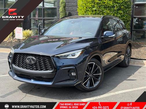Hermosa Blue 2023 INFINITI QX50 SPORT AWD