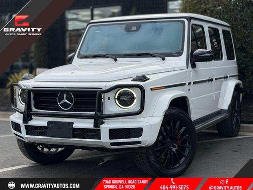 Polar White 2019 Mercedes-Benz G-Class 4MATIC