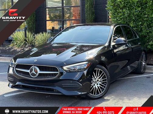 Black 2022 Mercedes-Benz C-Class C 300 4MATIC