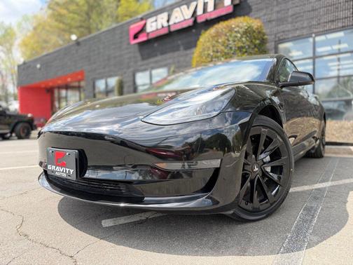 Solid Black 2023 Tesla Model 3 Standard Range