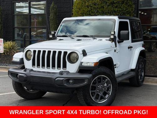 Bright White Clearcoat 2021 Jeep Wrangler 80th Anniversary 4x4