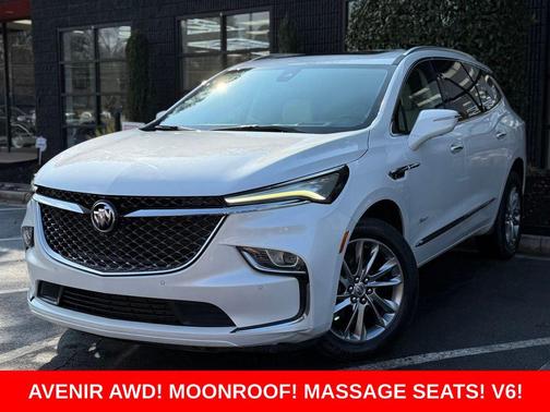 White Frost Tricoat 2023 Buick Enclave Avenir AWD