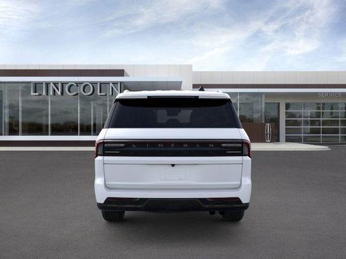 Crystal White Metallic 2026 Lincoln Navigator L Black Label