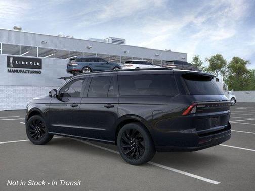Infinite Black Metallic 2026 Lincoln Navigator L Reserve