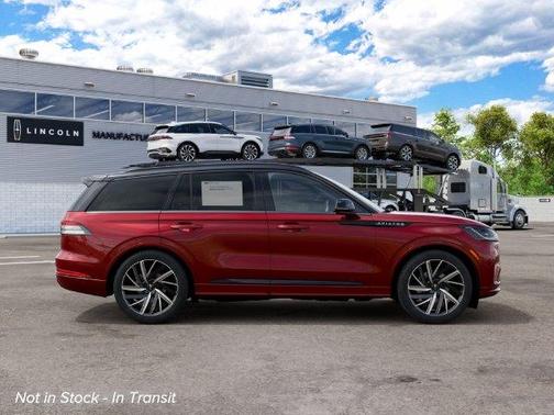 Ruby Red Metallic Tinted Clearcoat 2027 Lincoln Aviator Black Label AWD