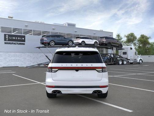 Pristine White 2026 Lincoln Aviator Black Label AWD