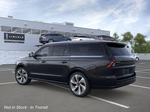 Infinite Black Metallic 2026 Lincoln Navigator L Black Label