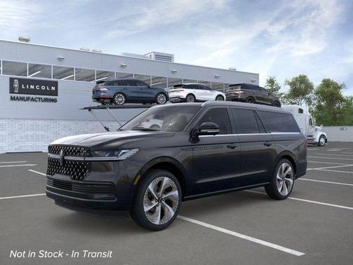 Infinite Black Metallic 2026 Lincoln Navigator L Black Label