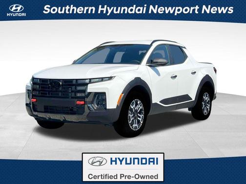 Atlas White 2025 Hyundai SANTA CRUZ XRT