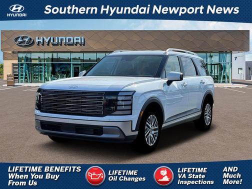 Creamy White Pearl 2026 Hyundai PALISADE SEL 7P