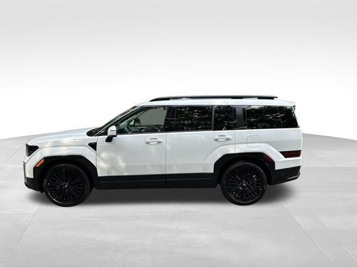 Serenity White 2026 Hyundai SANTA FE HEV Calligraphy AWD